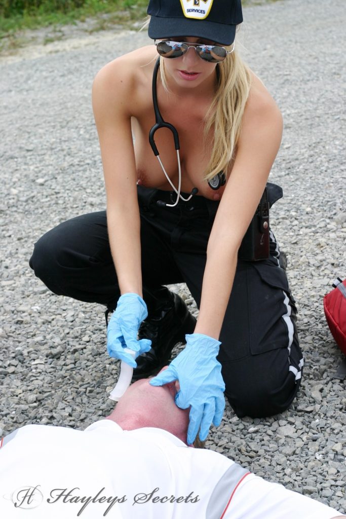 Hayley Marie Coppin topless medic 07