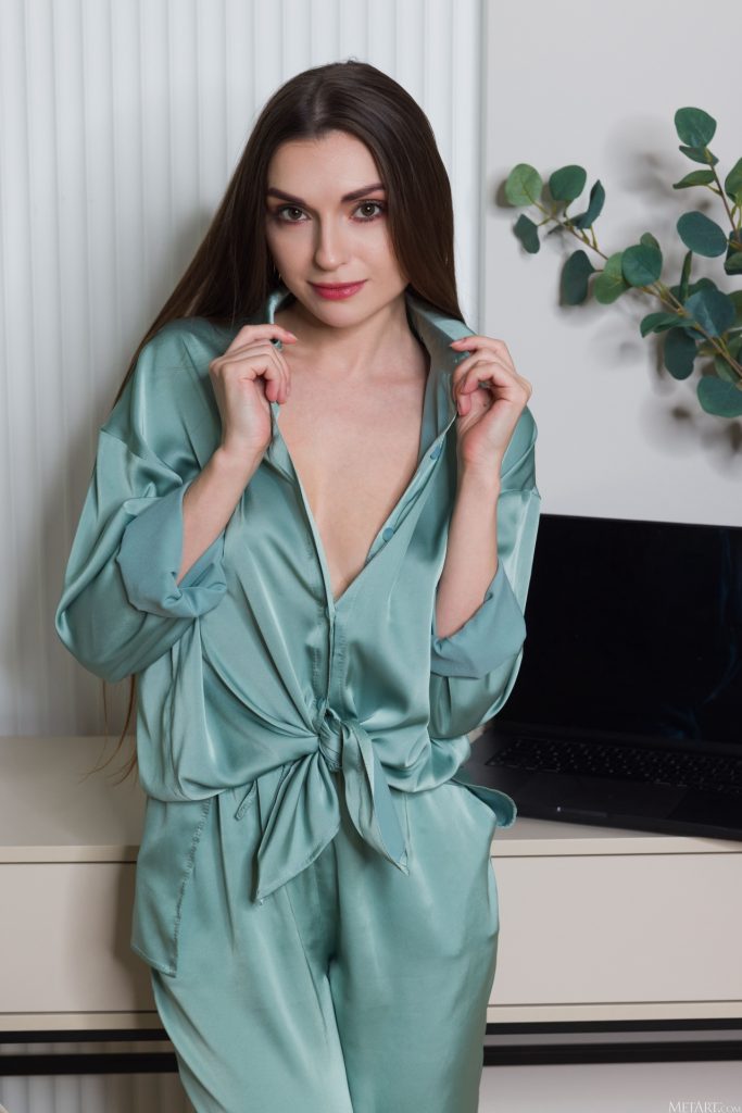 Monika May Silk Seduction MetArt